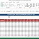 4 Week Look Ahead Schedule Template Excel