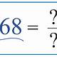 68 In Fraction Form