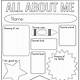 About Me Free Printable