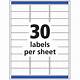 Address Label Templates 30 Per Sheet