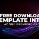 Adobe Premiere Intro Templates Free
