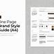 Adobe Style Guide Template