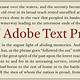 Adobe Text Templates