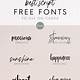 Aesthetic Free Canva Fonts