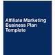 Affiliate Marketing Business Plan Template