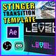 After Effects Stinger Transition Template