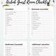 Airbnb Checklist Template Free