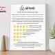 Airbnb Review Template