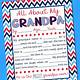 All About Grandpa Free Printable