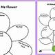 All About Me Flower Free Printable
