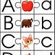 Alphabet Puzzle Printable