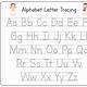 Alphabet Templates For Tracing
