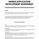 App Development Contract Template