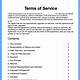 Artist Terms Of Service Template