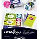 Astro Designs Sticker Paper Free Templates