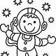 Astronaut Coloring Page Printable