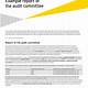 Audit Committee Presentation Template