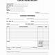 Auto Detailing Invoice Template