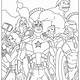 Avengers Free Coloring Pages