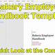 Bakery Employee Handbook Template