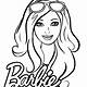 Barbie Color Pages Printables