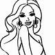 Barbie Coloring Pages Free Printable