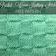 Basket Weave Knitting Pattern Free