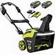 Battery Operated Snow Blower Home Depot