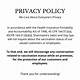 Beauty Salon Privacy Policy Template