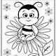 Bee Coloring Pages Free