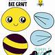 Bee Craft Template