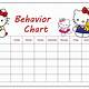 Behavior Chart Free Printable