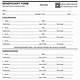 Beneficiary Form Template