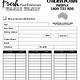 Blank Food Order Form Template