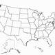 Blank Map Of Usa Printable Free
