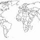 Blank Map Printable World