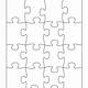 Blank Puzzle Piece Template