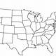 Blank Us States Map Printable