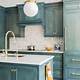 Blue Kitchen Cabinets Home Depot