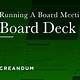 Board Deck Template