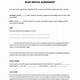 Boat Lease Agreement Template