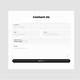 Bootstrap Contact Form Template