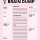 Brain Dump Template