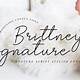 Brittany Font Free
