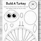 Build A Turkey Template