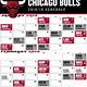 Bulls Printable Schedule