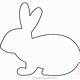 Bunny Stencil Free Printable