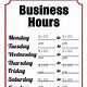 Business Hours Template