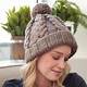Cable Knit Hat Pattern Free
