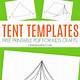 Camping Tent Template